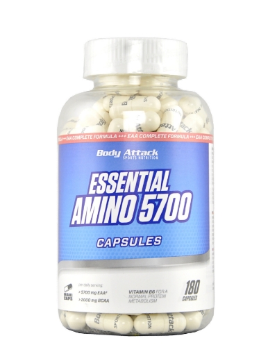 Attēls AMINO 5700 180 CAPS BODY ATTACK