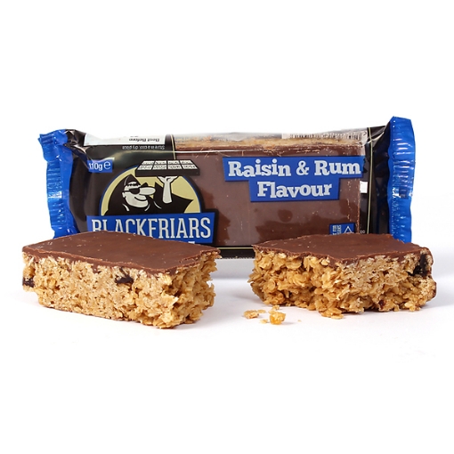 Attēls Enerģijas batons FlapJack - 110g Roms un rozīnes