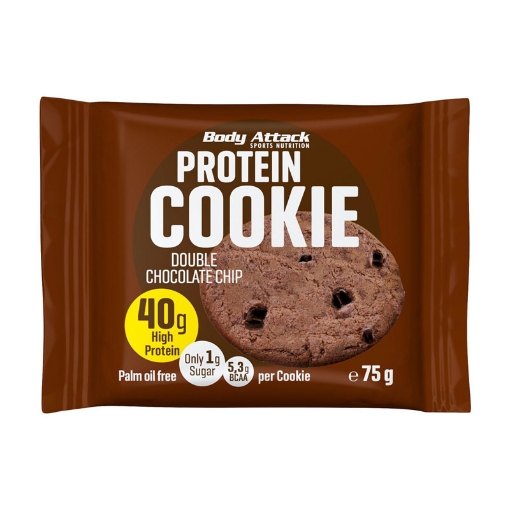 Attēls Olbaltumvielu cepums - Šokolādes skaidiņi 75g Body Attack