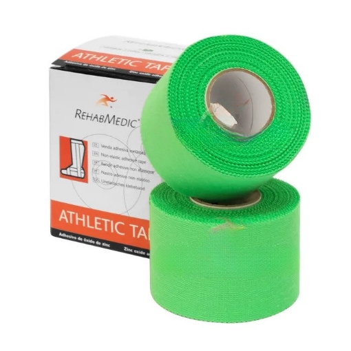 Attēls Athletic Tape - Rehabmedic - 3.8 cm ZAĻA