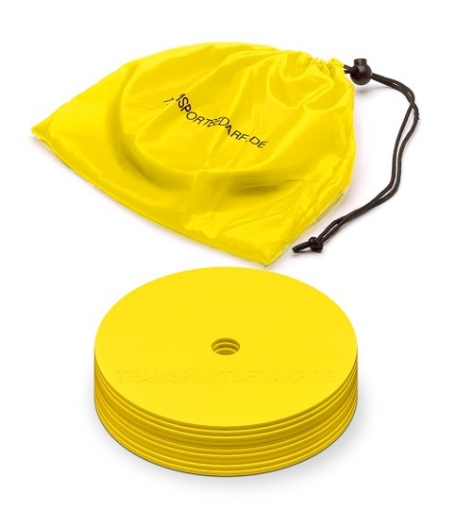 Attēls Set 10 Copete Plate Galben 