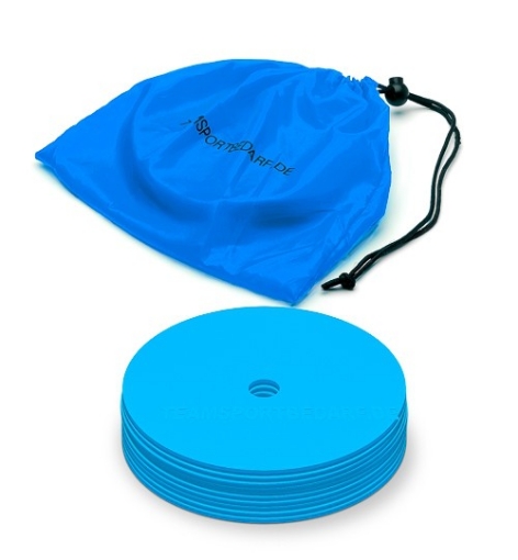 Attēls Set 10 Copete Plate Albastru 