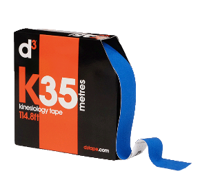 Kategorijas attēls Kinezioloģiskās lentes D3Tape K35 – 5 cm x 35 m