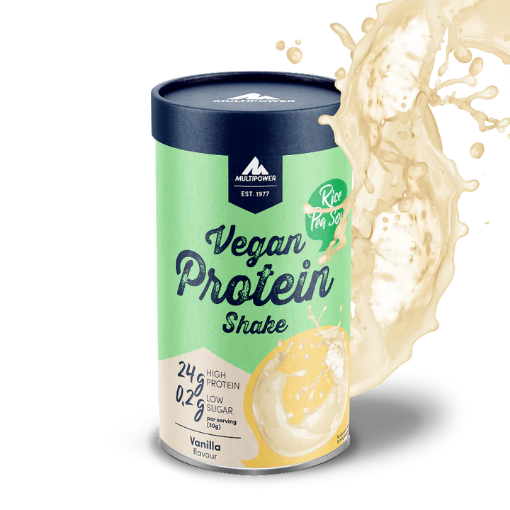 Attēls Vegānisks olbaltums 420g - Vanilija MultiPower