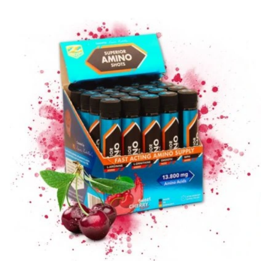 Attēls SUPERIOR AMINO SHOTS - 20X25ML KZ