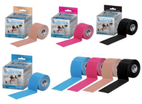 Kategorijas attēls Kinezioloģiskās lentes Strapit Advance – 5 cm x 5 m