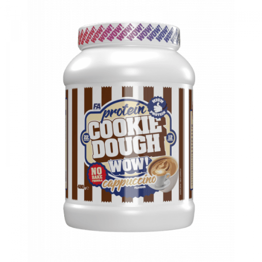 Attēls WOW! Cookie dough 480g - Cappuccino FA
