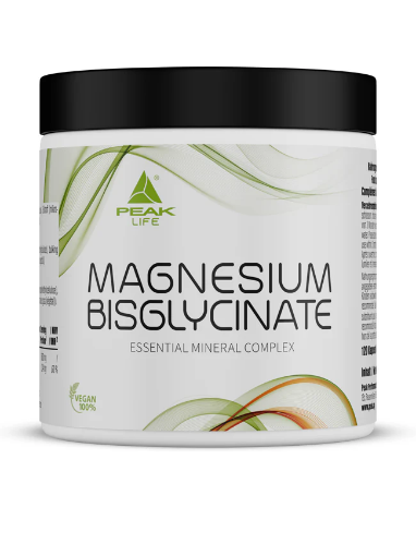 Attēls Magnija bisglicināts 120 kapsulas – Peak