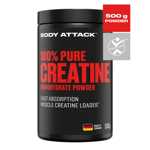 Attēls KREATĪNA PULVERIS - 500G BODY ATTACK