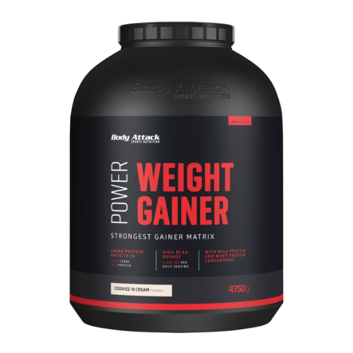 Attēls Power Weight Gainer 4750g - Cookies n Cream Body Attack