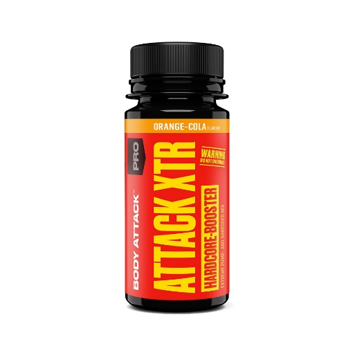 Attēls ATTACK SHOTS XTR 20 x 60 ml - Apelsīns/Kola