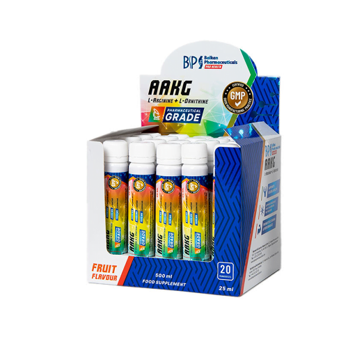 Attēls AAKG (L-arginine + L-Ornithine) Shot 20×25ml