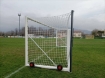 Attēls Pārvietojami futbola vārti ar riteņiem un tīkla spriegošanu 7,32 x 2,44 m – P5902