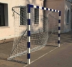 Attēls Poarta handbal fixa 3x2m, aluminiu 80x80mm, cu socluri
