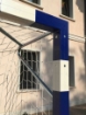 Attēls Poarta handbal fixa 3x2m, aluminiu 80x80mm, cu socluri
