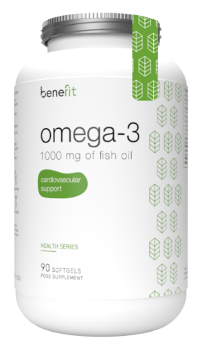 Attēls Omega 3 Ulei de Peste 1000mg - 90 Caps Benefit