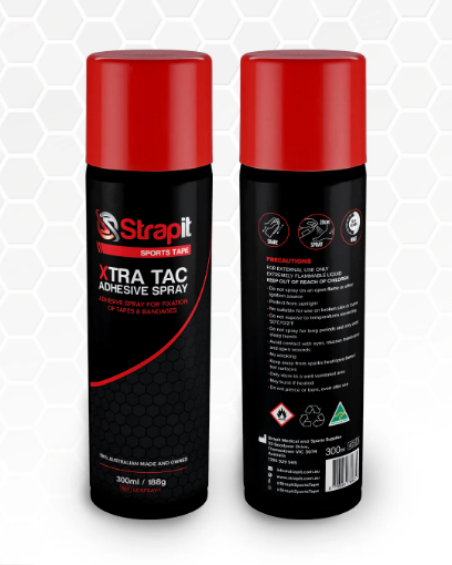 Attēls XTRA-TAC līmes aerosols 300 ml - Strapit