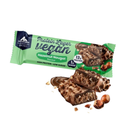 Attēls Vegāns proteīna batoniņš 55g - Lazdu riekstu nuga