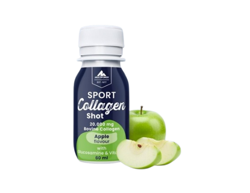 Attēls Sport Kolagēna Shot 60 ml Zaļais Ābols - Multipower