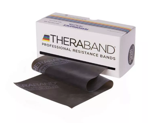Attēls THERA-BAND® elastīgā lente Special Heavy 3.3kg - Melna