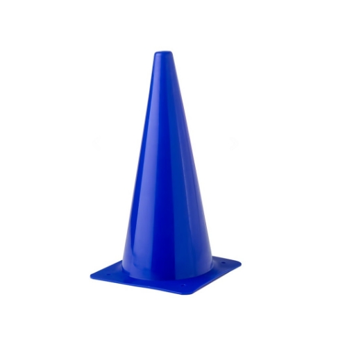 Attēls Plastmasas treniņa konuss 38 cm - Zils 