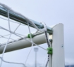 Attēls Pārvietojami alumīnija futbola vārti 4 × 2 m — Ø80 mm ar iekļautu tīklu — VI 6028