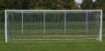 Attēls Pārvietojami alumīnija futbola vārti 6 × 2 m — Ø80 mm ar iekļautu tīklu — VI 6033