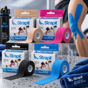 Kategorijas attēls Strapit Advance KTAPE – Kinezioloģiskā lente waterproof 5 cm x 5 m